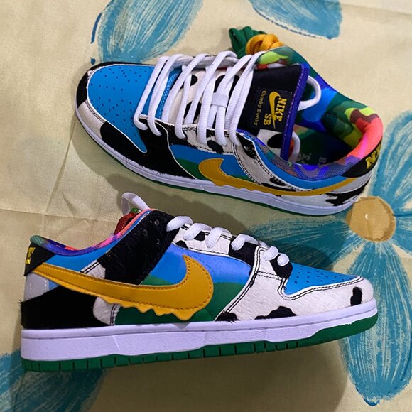 Nike SB Dunk Low “Chunky Dunky” Multicolor Sneakers - Picture 8 of 8